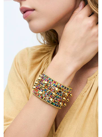 gaya Damen Armband in Gold Mehrfarbig