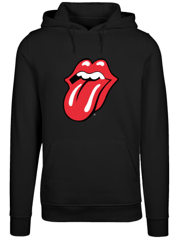 F4NT4STIC Hoodie The Rolling Stones Classic Zunge Rock Musik Band in schwarz