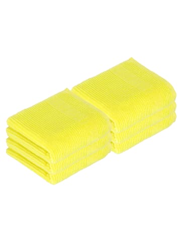 Vossen 6er Pack Handtuch in electric yellow