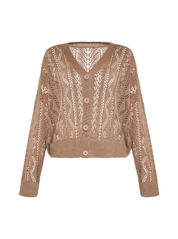 Albee Women Cardigan in Taupe