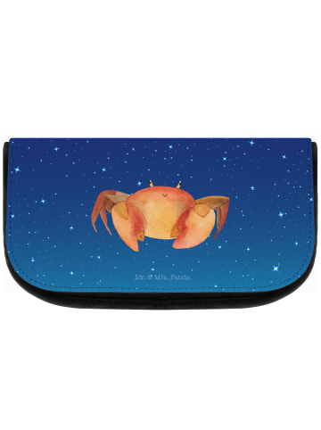 Mr. & Mrs. Panda Kulturbeutel Sternzeichen Krebs ohne Spruch in Sternenhimmel Blau