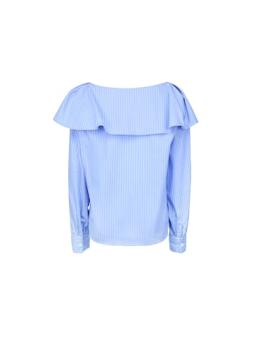 VINAJA Women Blouse in Blue Stripes