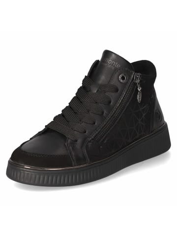 remonte Schnürstiefeletten in schwarz