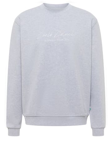 Carlo Colucci Strickpullover Fridel in Grau Meliert