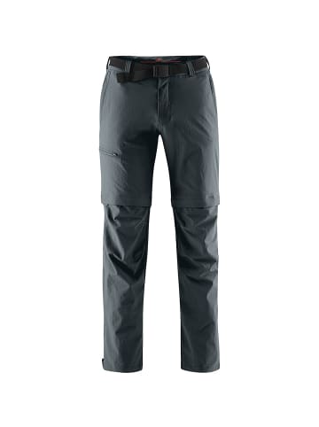 Maier Sports Zip-Hose Tajo in Dunkelgrau