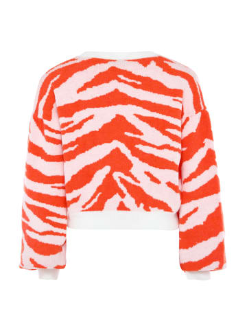 myMo Women Sweater in Wollweiss Orange
