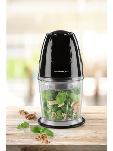 Gourmet Maxx Multi-Zerkleinerer 300W schwarz Transparent