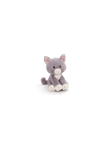 Nici Kuscheltier Sitzende Katze, grau