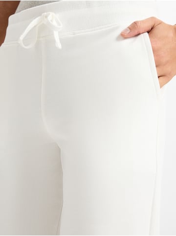 Marie Lund Sweat-Hose in weiß - 0012