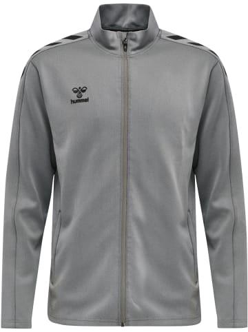 Hummel Hummel Zip Jacke Hmlcore Multisport Erwachsene Atmungsaktiv Schnelltrocknend in GREY MELANGE