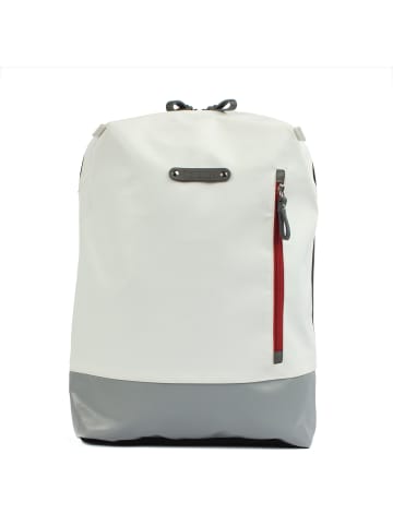 7CLOUDS Laptop-Rucksack Novis 7.1 B in white-grey-blue