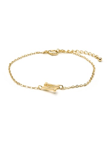 Luxenter bracelet with 18-K yellow gold finish - Alphabet