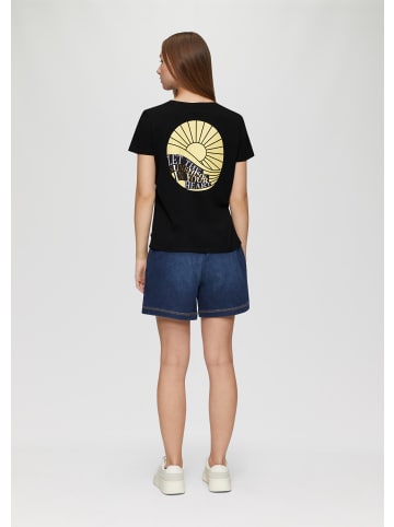 QS T-Shirt in 99D0_schwarz