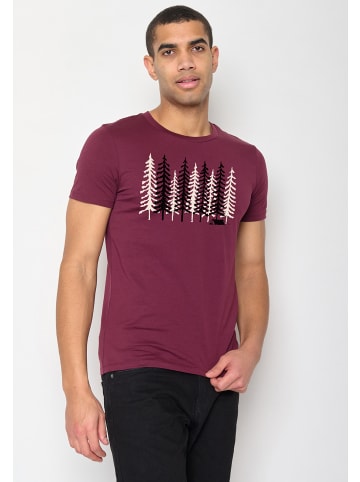 GreenBomb T-Shirt Nature Wood Camp in Samt Regen