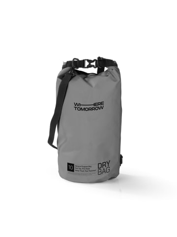 Where Tomorrow wasserdichte Tasche PVC dry bag - Style 01 - 10L - grau