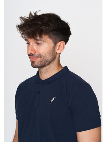 GreenBomb Polo-Shirt Animal Seagull in Marineblau