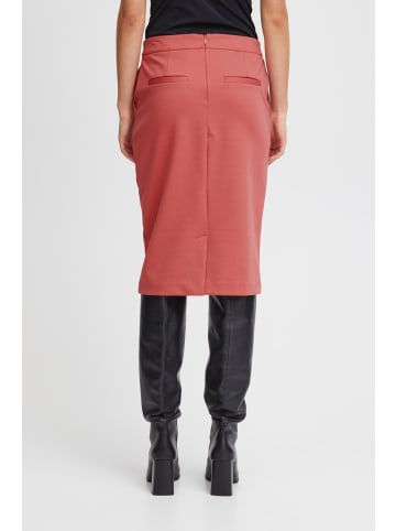 ICHI IHKATE SUS OFFICE SK Slim fit in Mineral Red