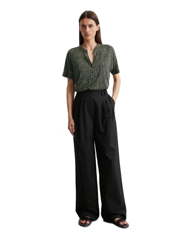 Marc O'Polo Jerseybluse regular in Schwarz