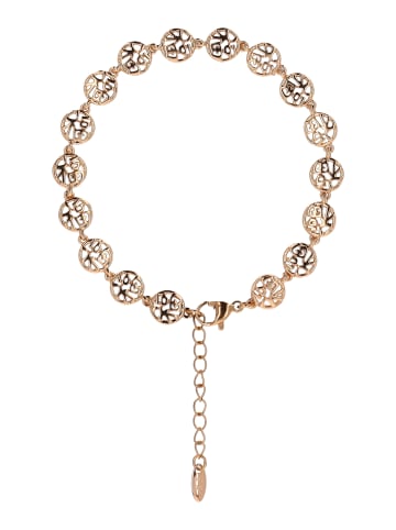 grassland Women Link Bracelet in Rose Gold