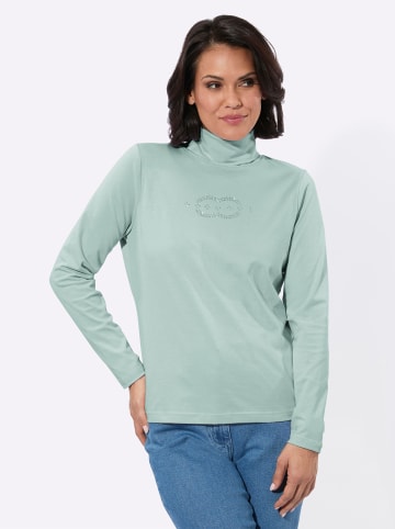 WITT WEIDEN Rollkragen-Shirt in kalkmint