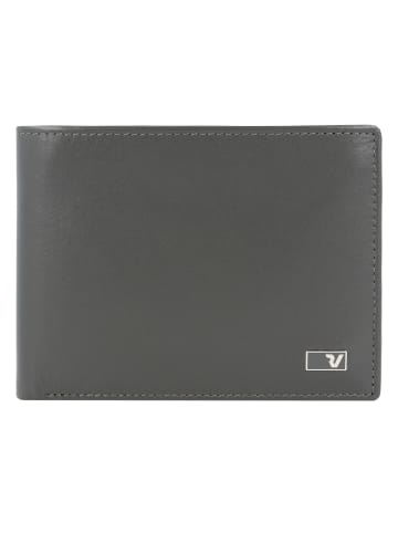 Roncato Firenze Geldbörse RFID Leder 12 cm anthrazit