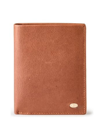 Esquire Chicago Geldbörse RFID Schutz Leder 9.5 cm in cognac