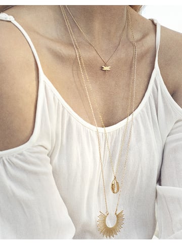 timi of sweden Halskette Dragonfly in Gold
