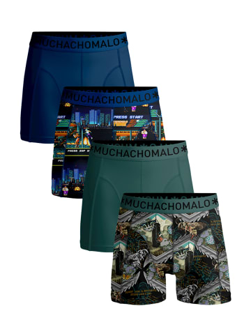 Muchachomalo 4er-Set: Boxershorts in Multicolor