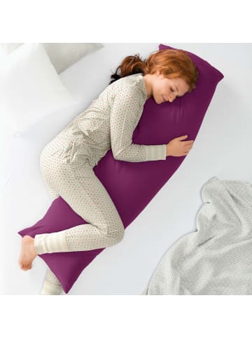 REDBEST Single-Jersey Seitenschläferkissenbezug San Francisco in beere