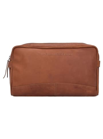 The Chesterfield Brand Stefan Kulturbeutel Leder 29 cm in cognac