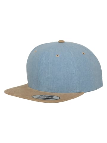  Flexfit Snapback in blau