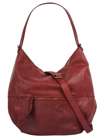 Forty degrees Shopper echt Leder in rot