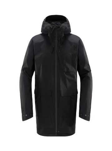 Haglöfs Regenjacke Nusnäs 3L Jacket in True Black