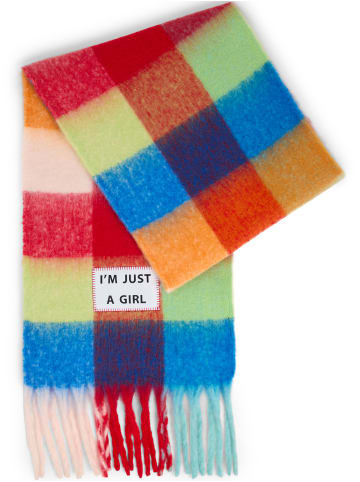 Verb to do Schal in rot mehrfarbig - 0001