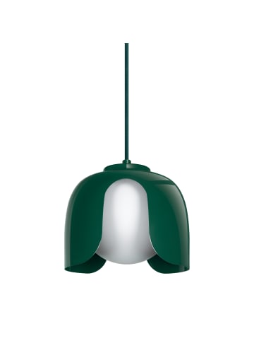 Osram Decor Corolle Pendelleuchte E27 Grün Metall Glas