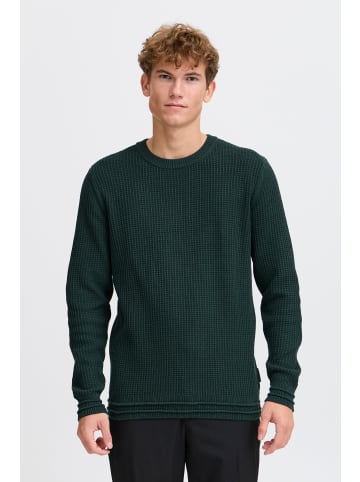 CASUAL FRIDAY Strickpullover CFKARL crew neck structured knit in Grün