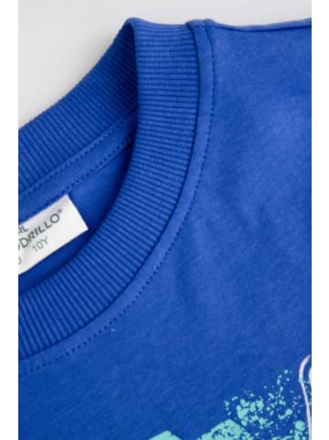 Coccodrillo T-Shirt mit kurzen Ärmeln in kobaltblau