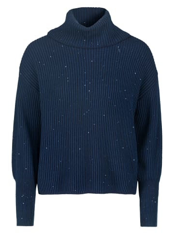 Zero  Pullover mit Pailletten in Blue Dark Blue