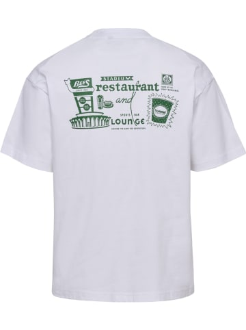 Hummel T-Shirt "Loose T-Shirt S/S Bees Stadium" in Weiß