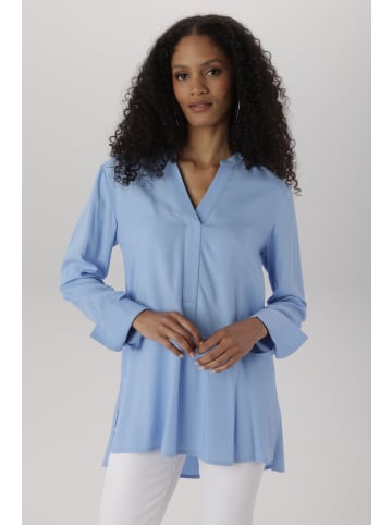 Aniston SELECTED Longbluse in hellblau