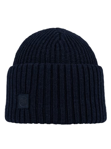 Buff Knitted Beanie Rutger in Dunkelblau