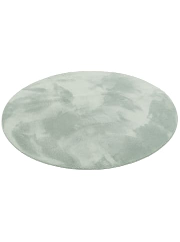 Pergamon Fellteppich Super Soft Pearl Rund in Groen