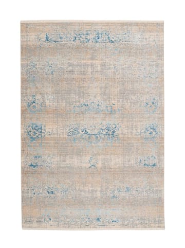 Arte Espina Kurzflor Teppich Baroque 325 in grau - türkis - rechteckig