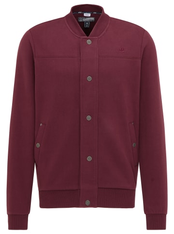 DreiMaster Vintage Collegejacke in Bordeaux