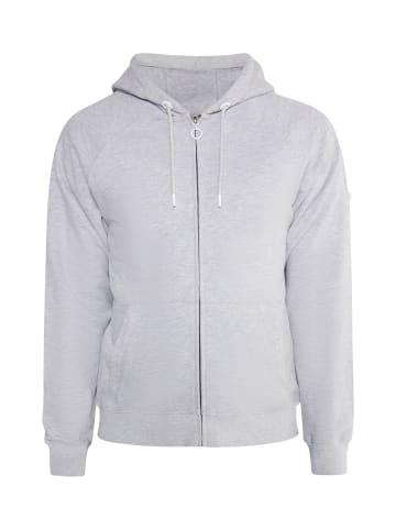 DreiMaster Maritim Sweatjacke in Grau Melange