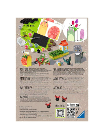 Ravensburger Bastelprodukte EcoCreate Midi Little Garden 6-99 Jahre in bunt