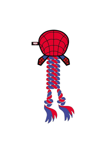 MARVEL Spider-Man Hundekauspielzeug Seil Kauspielzeug & Beißspielzeug