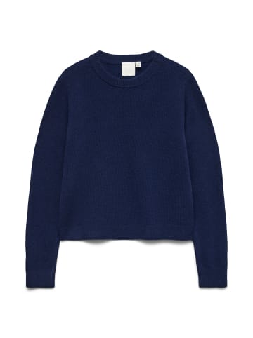 Vero Moda Strickpullover in Navy Blazer