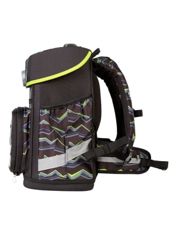 SCHOOL-MOOD Champion Pro Schulranzen-Set 7-teilig in Raubkatze