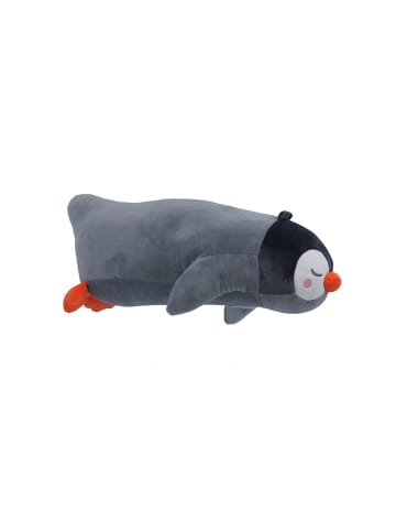 UNUS Seitenschläferkissen Pinguin Kissen in Grau